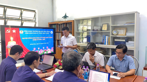 Đại hội Công Đoàn Khoa Kỹ thuật Giao thông nhiệm kỳ 2025 - 2030