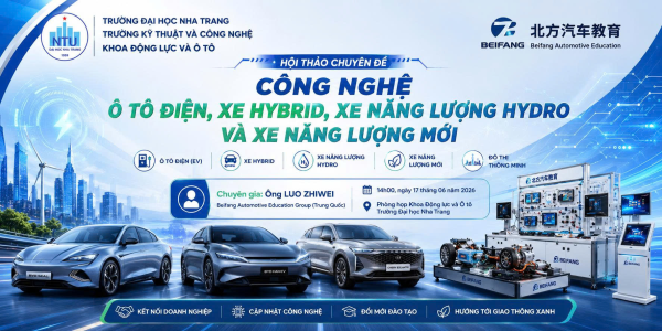 Khoa Động lực và Ô tô tổ chức hội thảo chuyên đề về công nghệ ô tô điện và xe năng lượng mới