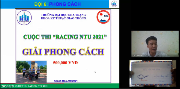 TỔNG KẾT CUỘC THI "RACING NTU 2021"