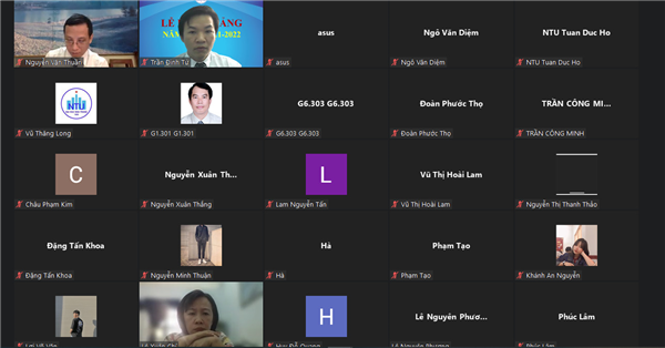 Khoa KTGT tưng bừng tổ chức khai giảng năm học 2021-2022 theo hình thức trực tuyến.