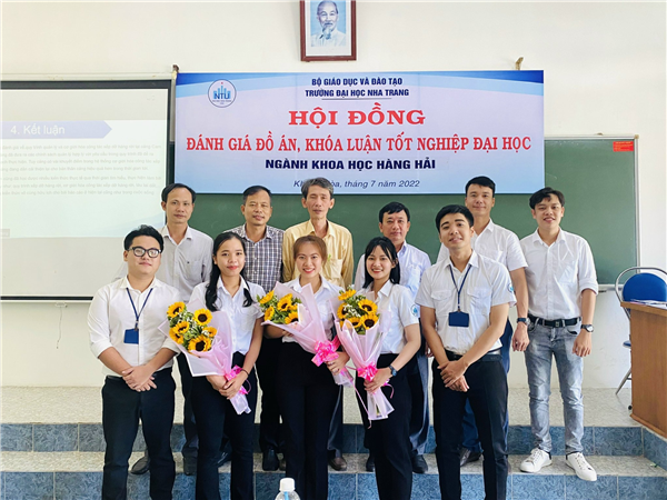 TỔ CHỨC HỘI ĐỒNG ĐÁNH GIÁ ĐỒ ÁN, KHOÁ LUẬN TỐT NGHIỆP ĐẠI HỌC CHO SINH VIÊN KHÓA 60 NĂM 2022