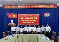 ĐẠI HỘI CHI BỘ KHOA KHOA KỸ THUẬT GIAO THÔNG, NHIỆM KỲ 2022-2025