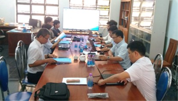 Khoa KTGT nghiệm thu 4 đề tài NCKH sinh viên - đợt 1 năm 2023