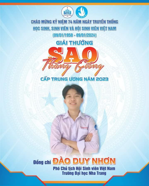 VINH DANH SINH VIÊN KHOA KTGT ĐẠT DANH HIỆU SAO THÁNG GIÊNG, SINH VIÊN 5 TỐT CẤP TỈNH & CẤP TRƯỜNG 2023