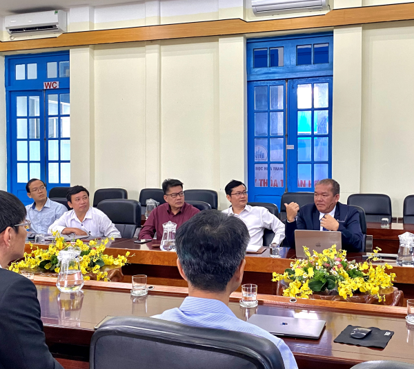 BUỔI LÀM VIỆC VỚI GIÁO SƯ ĐÀI LOAN