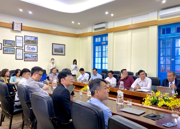 BUỔI LÀM VIỆC VỚI GIÁO SƯ ĐÀI LOAN