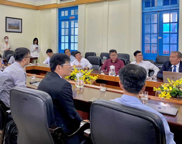 BUỔI LÀM VIỆC VỚI GIÁO SƯ ĐÀI LOAN