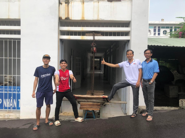 Lễ tiếp nhận Động cơ từ Hội cựu sinh viên tại Vũng Tàu