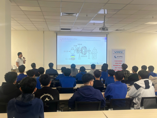 Chuyến đi thực tế nghề nghiệp của tân sinh viên khóa 66 ngành Kỹ thuật Cơ khí Động lực tại Công ty Nhiệt điện BOT Vân Phong 1