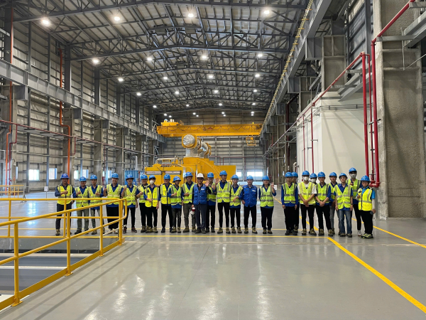 Chuyến đi thực tế nghề nghiệp của tân sinh viên khóa 66 ngành Kỹ thuật Cơ khí Động lực tại Công ty Nhiệt điện BOT Vân Phong 1