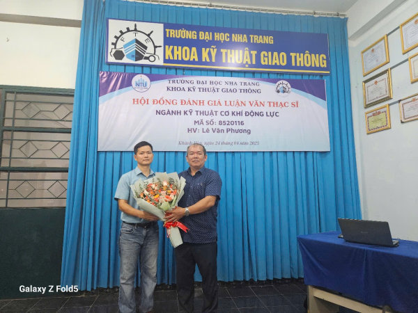 CHÚC MỪNG TÂN THẠC SĨ LÊ VIẾT TRUNG BẢO VỆ THÀNH CÔNG LUẬN VĂN THẠC SĨ