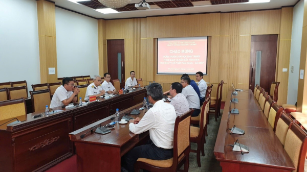 thúc Thúc đẩy hợp tác đào tạo nguồn nhân lực giữa Trường Đại học Nha trang và Công ty Cổ phần Tân cảng – Cái mép thuộc tổng Công ty Tân cảng Sài Gòn